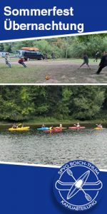Sommerfestübernachtung @ Heimbacher Stausee